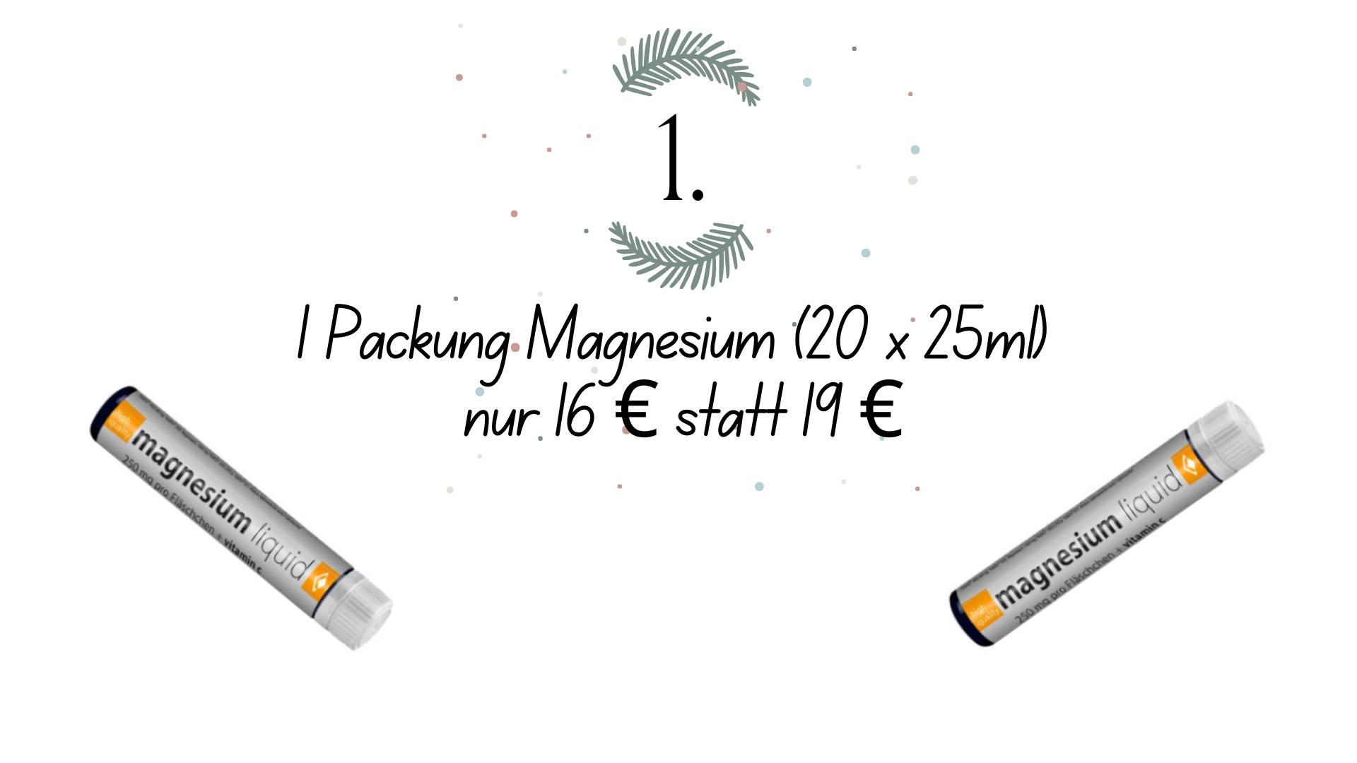 Adventskalender - Türchen 1